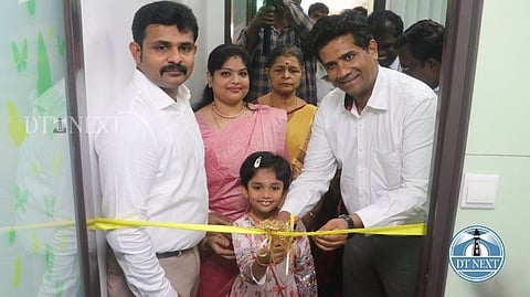 Thousand Lights MLA Dr Ezhilan Naganathan inaugurated a private ortho and spine center and cancer center in Chennai on Sunday.