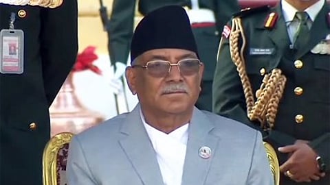 Nepal Prime Minister Pushpa Kamal Dahal aka Prachanda