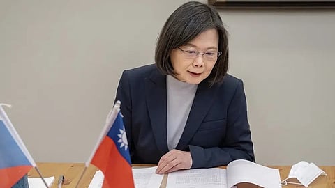 Taiwan's President Tsai Ing-wen