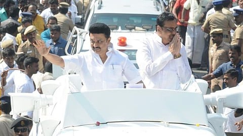 CM Stalin campaigning for EVKS Elangovan