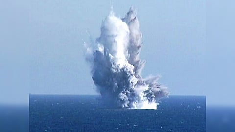 North Korea test underwater nuclear attack drone