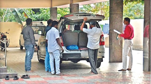 The search operation continued through the night and it is yet to be known if any seizure of either documents or cash was made.