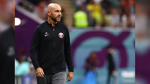 Qatar coach Felix Sanchez