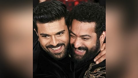Ram Charan and Jr NTR