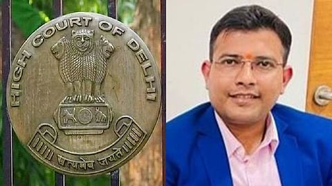 Delhi High Court (left); Prashant Kumar Umrao (right)