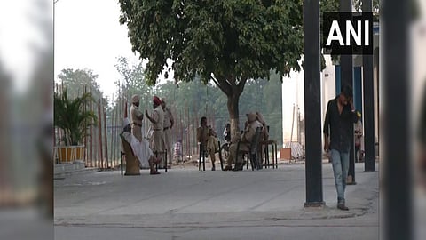 Visual from the spot