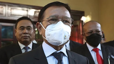 Cambodia National Rescue Party's President Kem Sokha