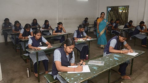 Visuals from Govt Girls Higher secondary school, Ashok Nagar, Chennai