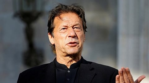 Former prime minister Imran Khan