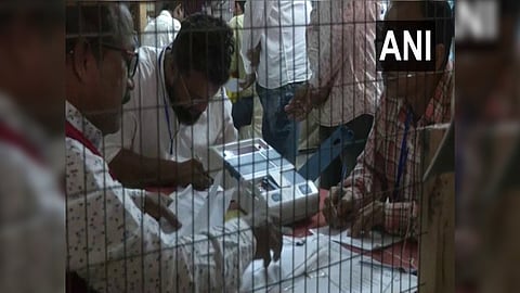 Visual of counting of votes