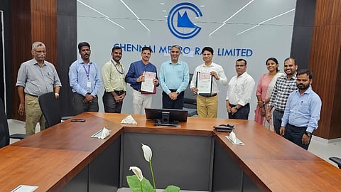 CMRL awards contract for machinery, plants at Poonamallee depot