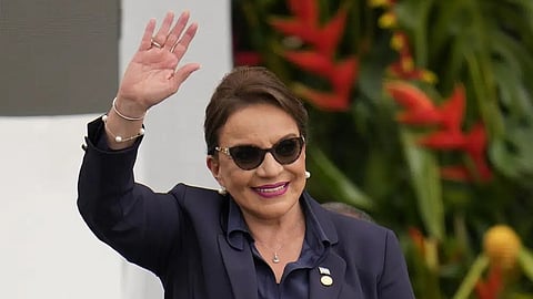 Honduras' President Xiomara Castro