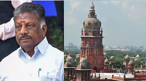 O Pannerselvam; Madras High Court