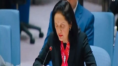 India's Permanent Representative to the UN Ambassador Ruchira Kamboj