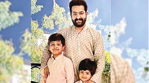 NTR Jr and his children