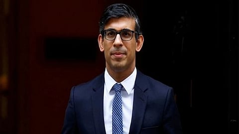 British Prime Minister Rishi Sunak