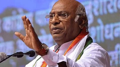 "Convenor of corrupt alliance" Kharge hits back at Modi