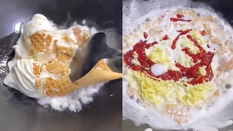 Screengrab from the video