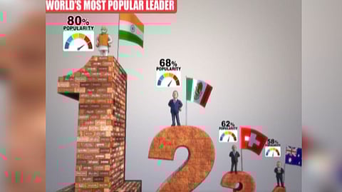 A still from the video shared by JP Nadda