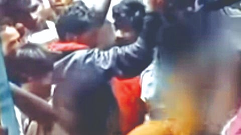 Many unrelated videos shared as attack on migrants