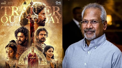 Poster of PS; Director Mani Ratnam