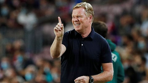 Netherlands coach Ronald Koeman