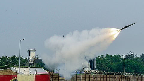 Flight tests of VSHORADS missile