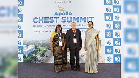 Apollo hospital organized Apollo Chest Summit 2023 on Sunday