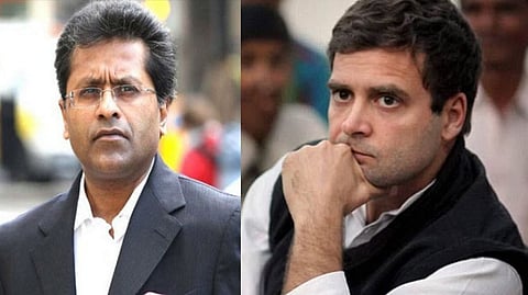 Lalit Modi; Rahul Gandhi