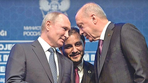 Putin has his own set of challenges at hand, including the war in Ukraine and tough economic sanctions hitting the Russian economy.