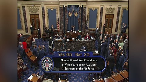 US Senate confirms Indian-origin Ravi Chaudhary as Assistant Secretary of Air Force