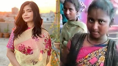 Chinmayi Sripaada; Tribal woman in the video