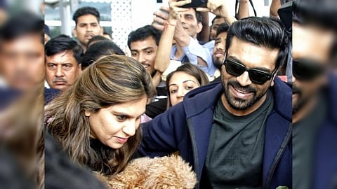 Ram Charan & his wife Upasana Kamineni