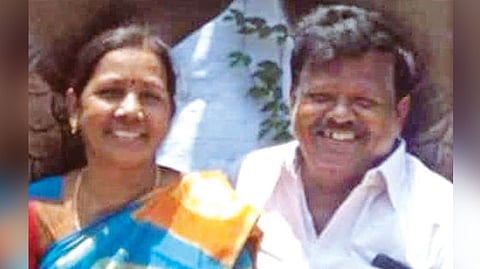 Thangaraj and wife