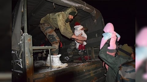 Visual from the spot