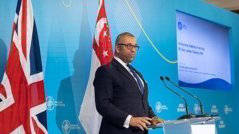 UK Foreign Secretary James Cleverly