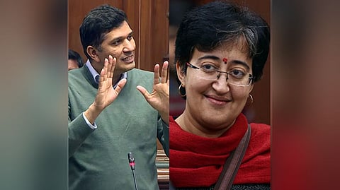 AAP legislators Saurabh Bhardwaj, Atishi