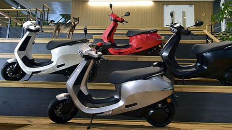 Image of electric two-wheelers