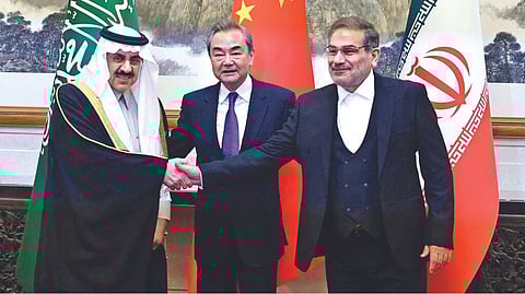 In reality, as the Chinese mediation has shown, other powers are likely to step up to shoulder the burden of security and peacemaking.