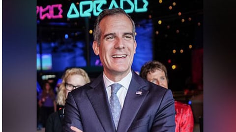 Former Los Angeles Mayor Eric Garcetti