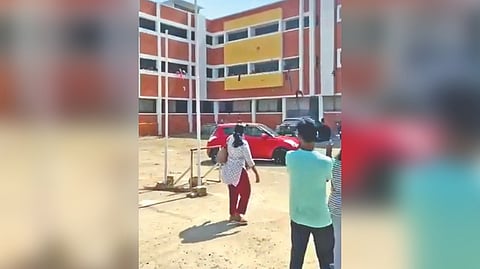 Screengrab from the video