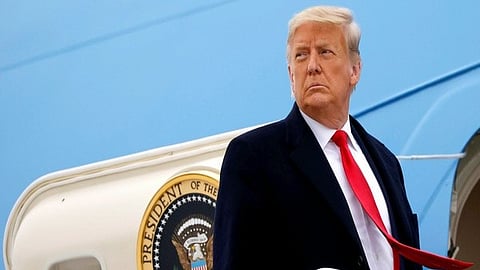 former US President Donald Trump