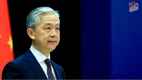 Chinese Foreign Ministry spokesman Wang Wenbin