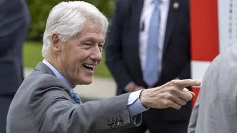 Former US President Bill Clinton