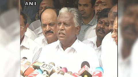 Senior AIADMK leader KP Munusamy