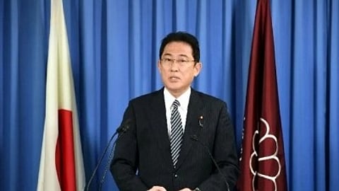 Japanese Prime Minister Fumio Kishida