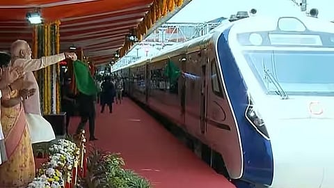 Prime Minister Narendra Modi at Secunderabad Railway Station