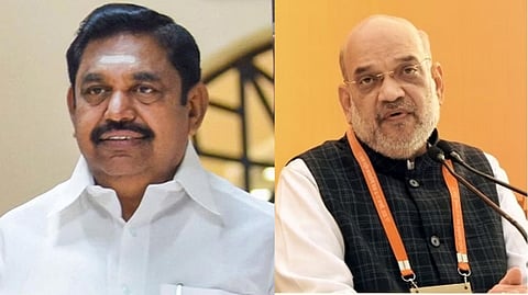 Edappadi K Palaniswami; Amit Shah