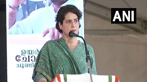 Congress leader Priyanka Gandhi Vadra