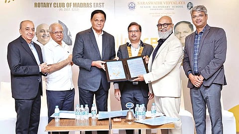 Rotary Club of Madras East confers Vocational Excellence Award 2023
